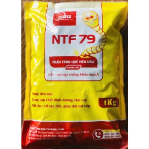 Phân trùn quế viên nén